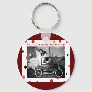 not your average bunco group keychain