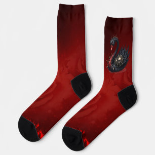 Not Your Average Swan – Spikes, Skulls & Sass.  Socks