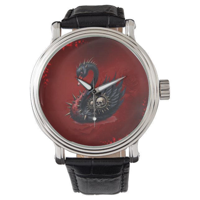 Not Your Average Swan – Spikes, Skulls & Sass.  Watch (Front)