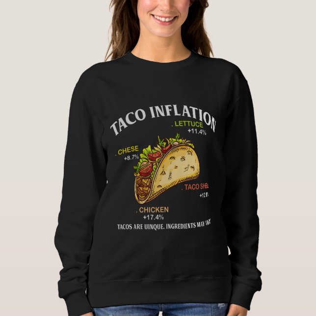 Not Your Breakfast Taco Taco Inflation Tee We Are  (Front)