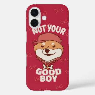 Not Your Good Boy - Sassy Dog iPhone 16 Case