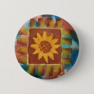 Not Your Granny's Quilt Square 2 Inch Round Button