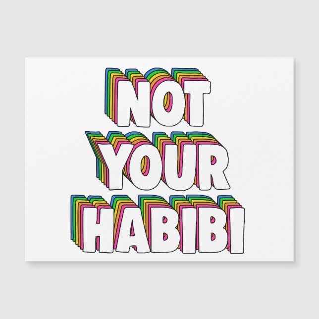Not Your Habibi (Front)