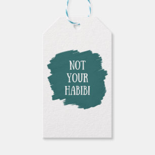 Not Your Habibi Gift Tags