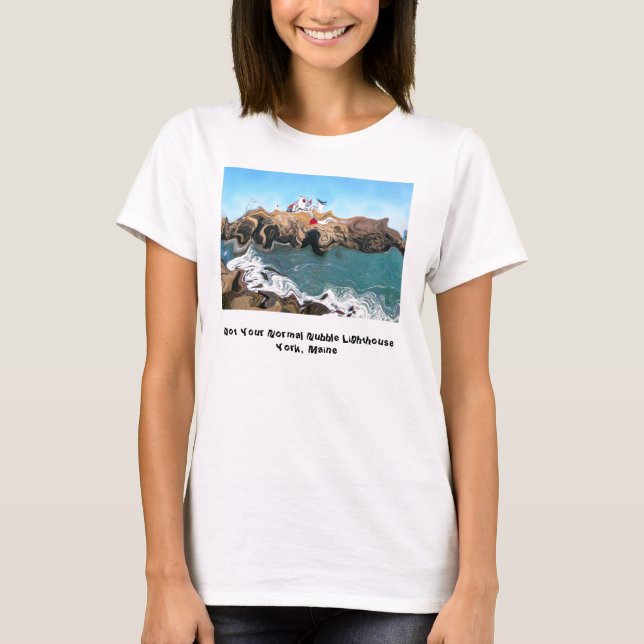 Not Your Normal Nubble Lighthouse T-Shirt (Front)