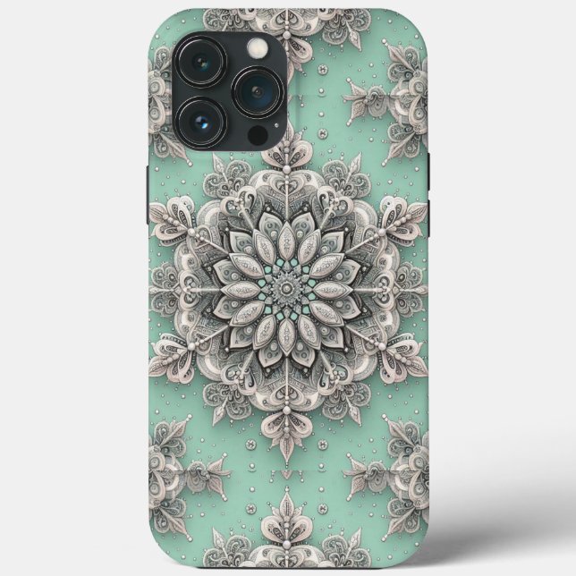 Not Your Ordinary Snowflakes II Case-Mate iPhone Case (Back)