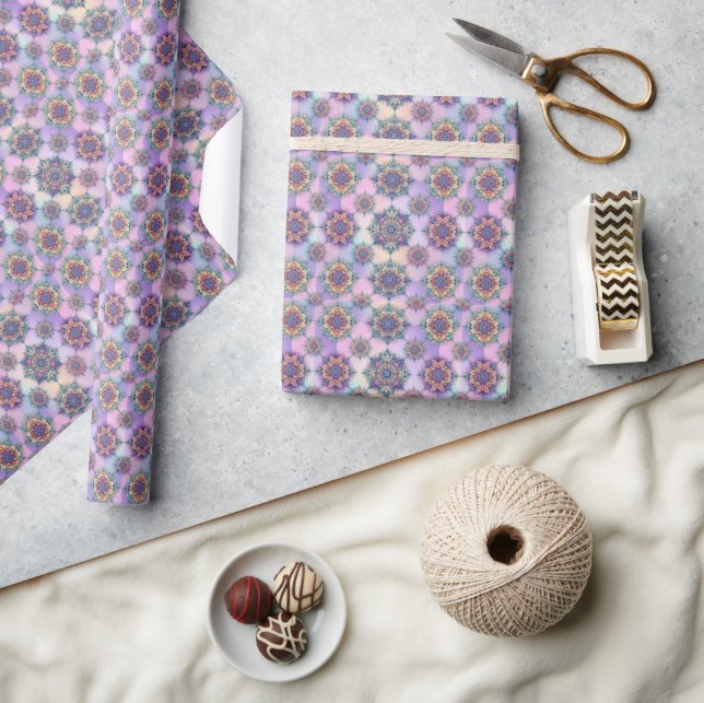 Not Your Ordinary Snowflakes VI Wrapping Paper (Crafts)