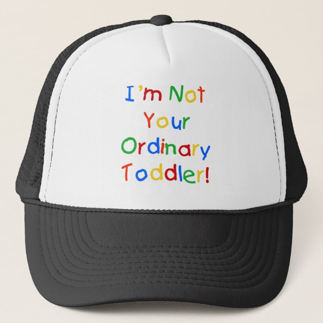 NOT YOUR ORDINARY TRUCKER HAT (Front)