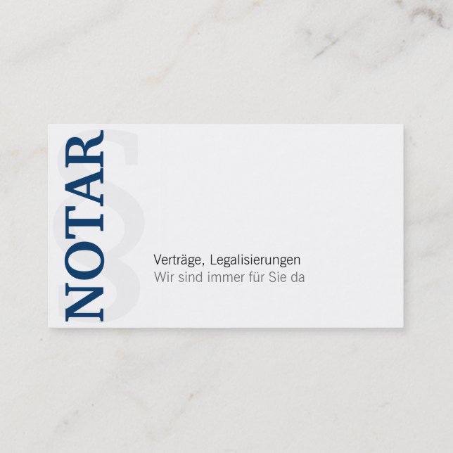 notary business card (Back)