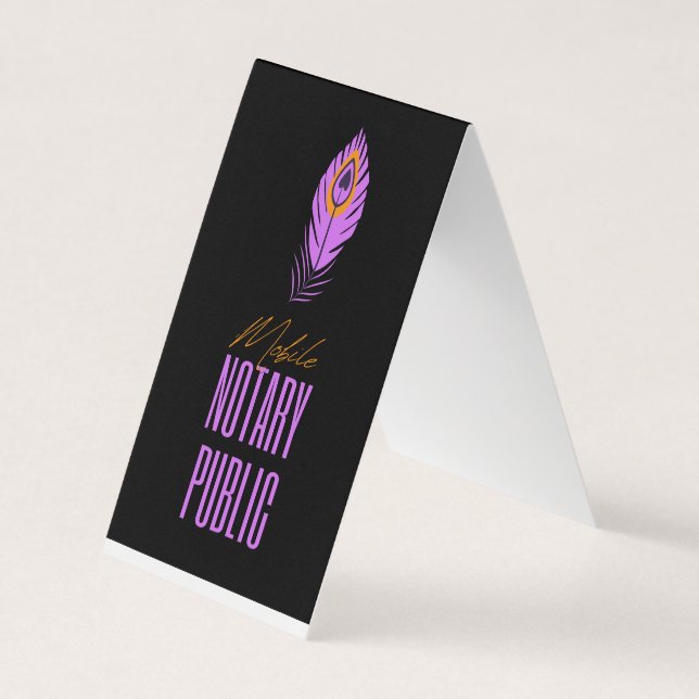 Notary Business Cards (Front)