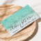 Notary elegant typography marble mint glitter