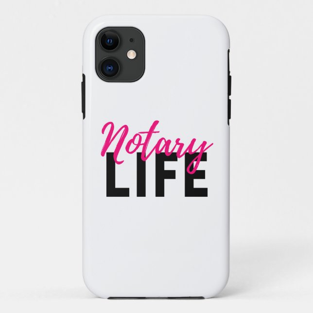 Notary Life Cellphone Case (Back)