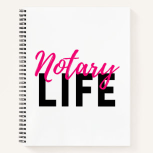Notary Life SpiralNotebook Notebook