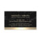 Notary Loan Signing Agent Gold Border Black Marble