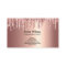 Notary Loan Signing Agent Modern Rose Gold Glitter