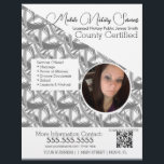 Notary Mobile Services Photo QR FLYER C<br><div class="desc">Modern Flyers for Notary Public Services</div>