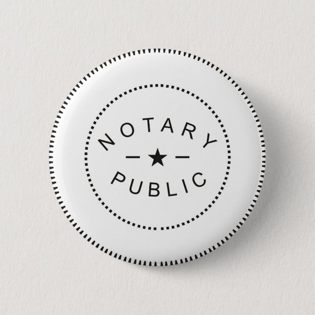 NOTARY PUBLIC ACCESSORIES 2 INCH ROUND BUTTON (Front)