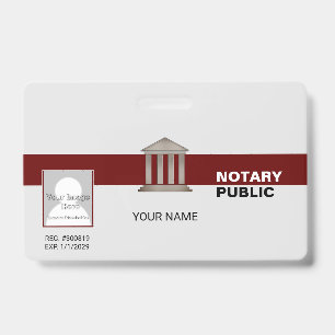 Notary Public Badge