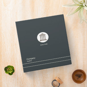 Notary Public  Binder