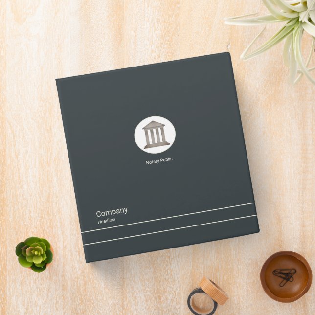 Notary Public  Binder (In Situ)