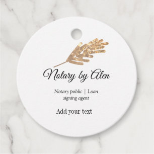Notary public Loan signing agent add name address  Favour Tags