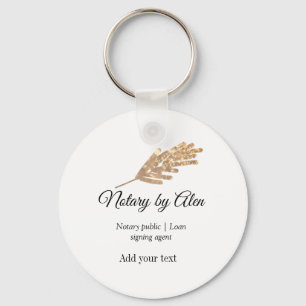 Notary public Loan signing agent add name address  Keychain