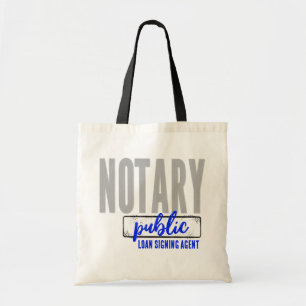 Notary Public Loan Signing Agent Customizable Tote Bag