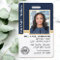 Notary Public Loan Signing Agent ID Blue Gold