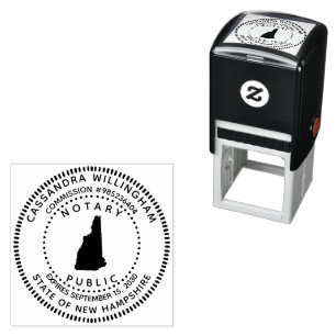 Notary Public New Hampshire Self-inking Stamp