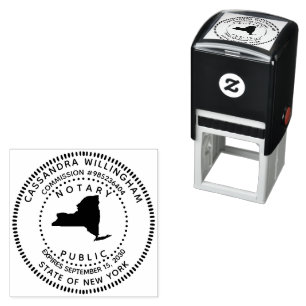 Notary Public New York Self-inking Stamp