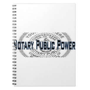 Notary Public Power Notebook