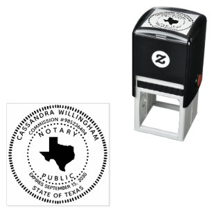 Notary Public Texas Self-inking Stamp