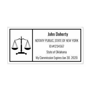 Notary Stamp Easy to Read Right For You   Comm. #