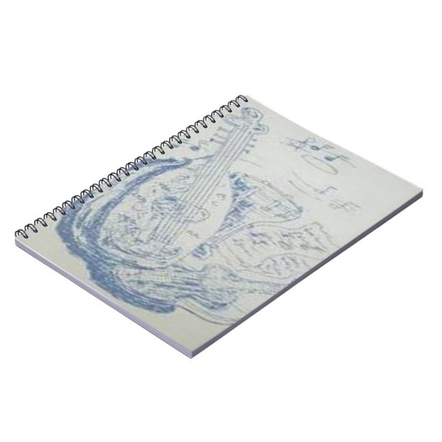 Note Book Grecian  Instruments (Left Side)