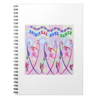 Note Book Silver Sparkle SPIRITUAL SOUL DANCE
