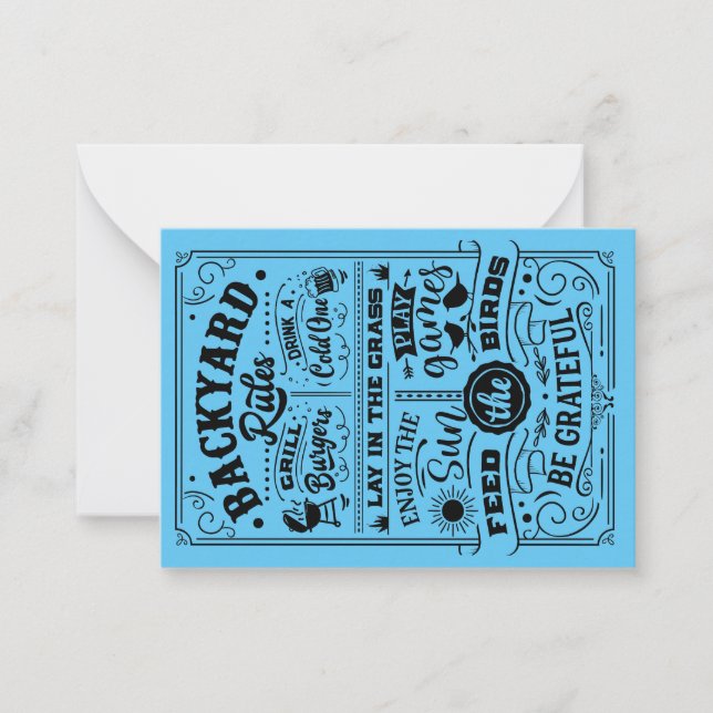 Note Card (Front)