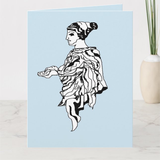 Note Card : Ancient Greek Sculpture Statue (Front)