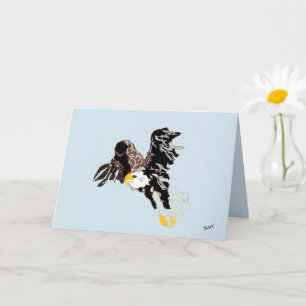 Note Card Blank : BALD AMERICAN EAGLE