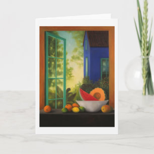 Note Card: "Casa Azul" Card