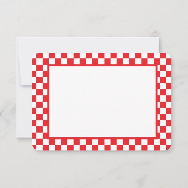 Note Card-Checkers Card (Front)