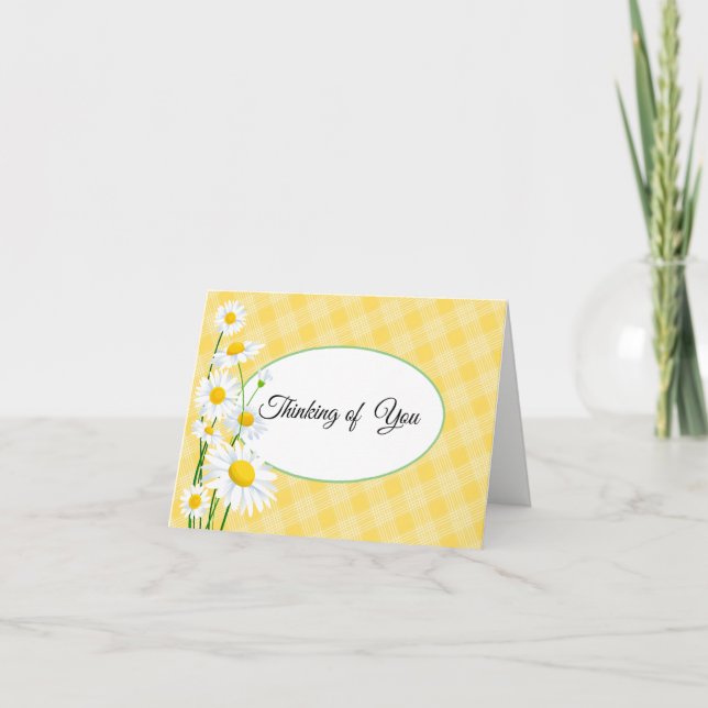 Note Card-Daisies Card (Front)