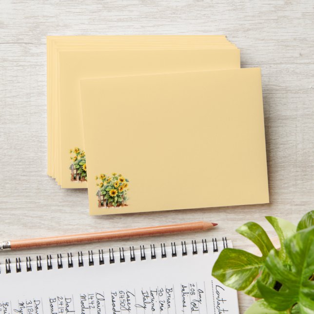 Note Card Envelope (Stacked)