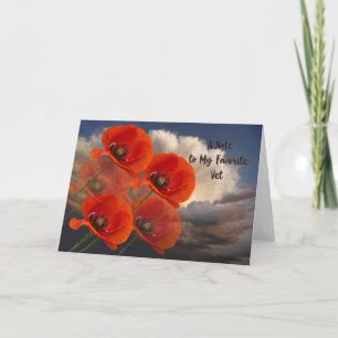 Note Card for Veteran