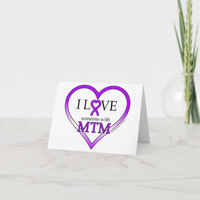 Note Card - I Love Someone With MTM (Front)