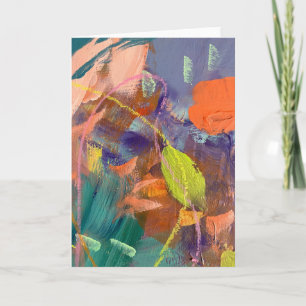 Note Card in Wild Garden Design