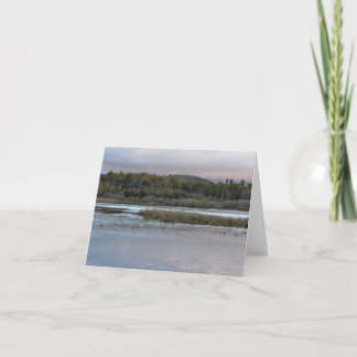 Note Card: Kinnordy Loch in Autumn Frost Card