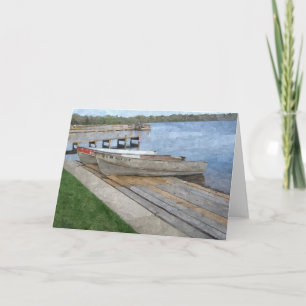 NOTE CARD: Lake Harriet, "Boats"_ Card