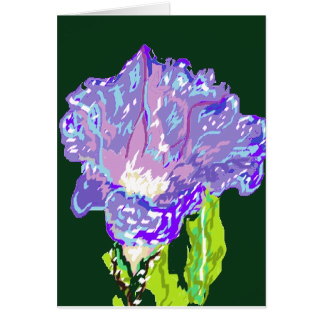 Note Card Morning Glory (Front)