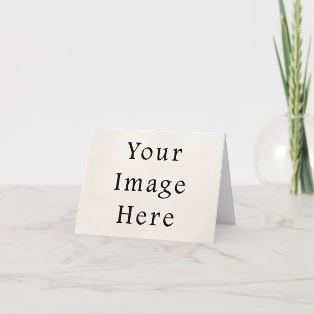 Note Card Personalized 5.6x4 Horizontal Cards (Front)