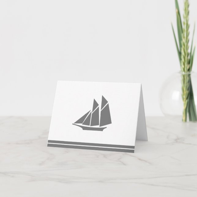 Note Card Sailboat (Front)